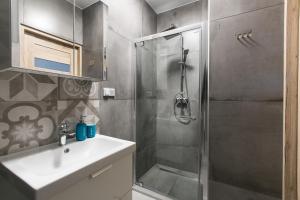 Koupelna v ubytování Aparthotel Novum