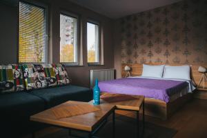 Postel nebo postele na pokoji v ubytování Hotel Korzo