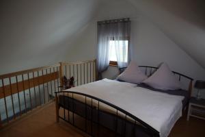 Posteľ alebo postele v izbe v ubytovaní Ferien bei Maria