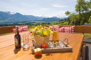 Naturlandschaft in der Nähe des Chalets