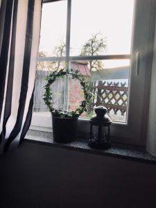 Ein Balkon oder eine Terrasse in der Unterkunft Ilmhaus 2