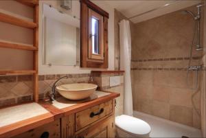 Ett badrum på Chamonix Apartment