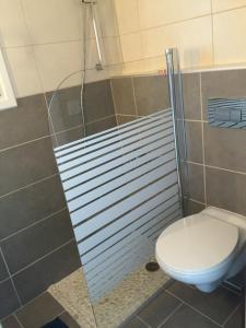 Ένα μπάνιο στο Ferienhaus Olive Garden +23 φωτογραφίες