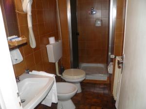 Koupelna v ubytování Hotel Ramoverde