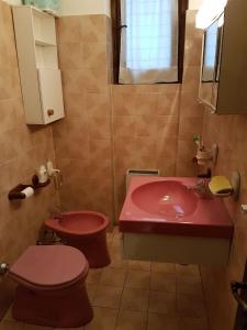 Koupelna v ubytování Home Cremeno Valsassina