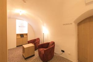 Istumisnurk majutusasutuses Belvenu Boutique Hotel