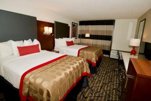 Postel nebo postele na pokoji v ubytování Ramada by Wyndham Austin South