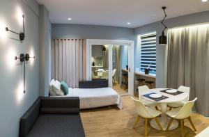 Гостиная зона в Preveza Suite Stay Leoforos Irinis 84b