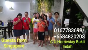 Hosté ubytování JB Homestay Bukit Indah WiFi CIQ Mall Legoland Free Parking
