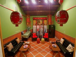 Posezení v ubytování Zhu Shan Homestay