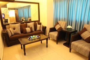 Area soggiorno di Mozart Hotel
