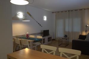 Posezení v ubytování Piso con Encanto