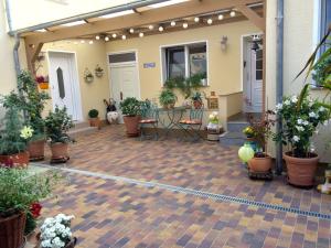 Κήπος έξω από το Abelia Gästehäuser