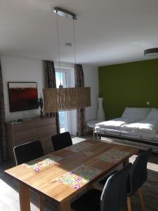 Postel nebo postele na pokoji v ubytování Appartements Marlene