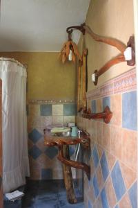 La Casa de Wanda tesisinde bir banyo