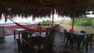 Rõdu või terrass majutusasutuses Manzanillo Beach