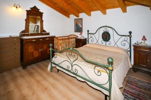 Postel nebo postele na pokoji v ubytování Al Molin B&B