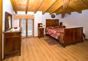 Postel nebo postele na pokoji v ubytování Al Molin B&B