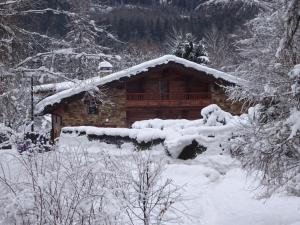 Obiekt Ski Breezy Chalet zimą