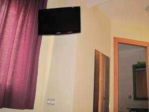 TV a/nebo společenská místnost v ubytování Hostal Ducal
