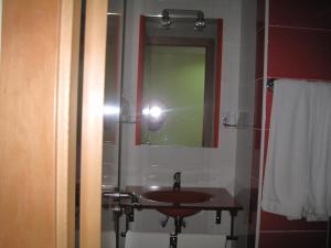 Koupelna v ubytování Hostal Ducal