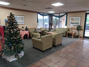 Posezení v ubytování Days Inn by Wyndham Seguin TX