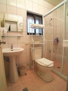 Koupelna v ubytování Zhu Shan Homestay + 37 fotografií