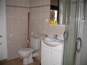 Koupelna v ubytování Apartmany Ingeborg
