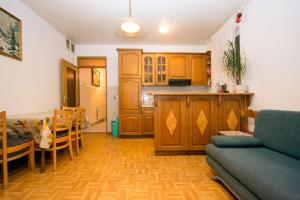 Η κουζίνα ή μικρή κουζίνα στο Zeleni apartma Zreče