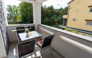 Balkón nebo terasa v ubytování Apartments Matea I