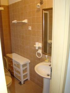 Koupelna v ubytování Apartments Ada