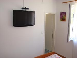 TV a/nebo společenská místnost v ubytování Apartments Ada
