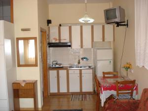 A kitchen or kitchenette at Zephyros