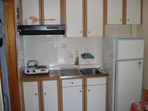 A kitchen or kitchenette at Zephyros