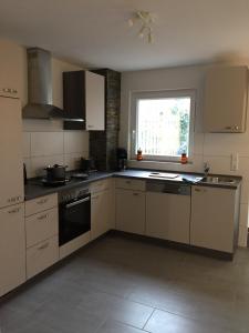 Küche/Küchenzeile in der Unterkunft Ferienhaus Kluntje
