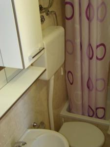 Koupelna v ubytování Apartments Ada