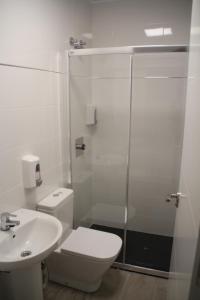 Kúpeľňa v ubytovaní Albergue Logroño Centro