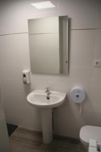 Kúpeľňa v ubytovaní Albergue Logroño Centro