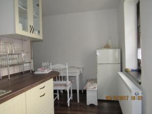 Kuchyňa alebo kuchynka v ubytovaní Apartment-Chalet-Chaloupka U Trnků