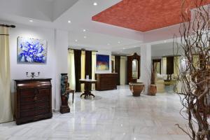 The lobby or reception area at Astir Of Paros