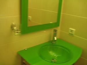 Koupelna v ubytování Hostal Ducal