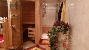 Koupelna v ubytování Ferienwohnung Heinze
