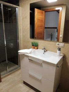 Kúpeľňa v ubytovaní Apartamento Ribera Del Puente