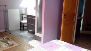 Postel nebo postele na pokoji v ubytování le casino