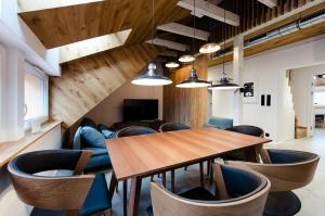 Kuchyňa alebo kuchynka v ubytovaní Apartament Dębowy