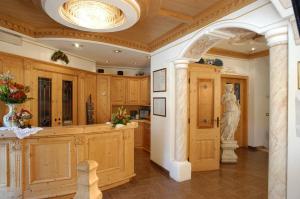 The lobby or reception area at Hotel Centrale