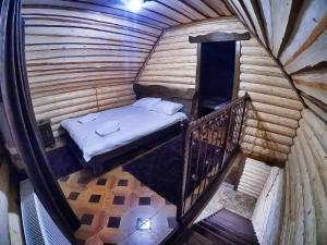Postel nebo postele na pokoji v ubytování Cottage Hata Zustrich
