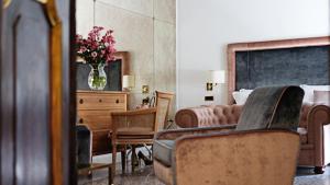Posezení v ubytování Nobildonne Relais