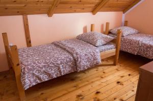 Postel nebo postele na pokoji v ubytování Chalet Breza
