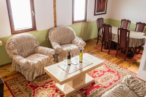 Posezení v ubytování Chalet Breza